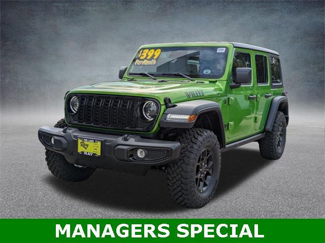 new 2025 Jeep Wrangler car, priced at $46,308