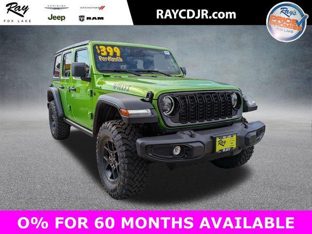 new 2025 Jeep Wrangler car, priced at $44,315