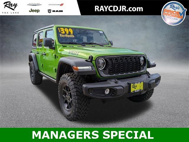 new 2025 Jeep Wrangler car, priced at $46,308