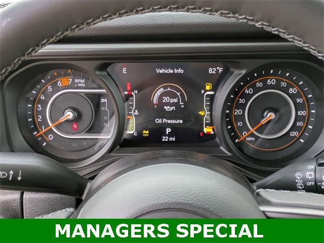 new 2025 Jeep Wrangler car, priced at $46,308