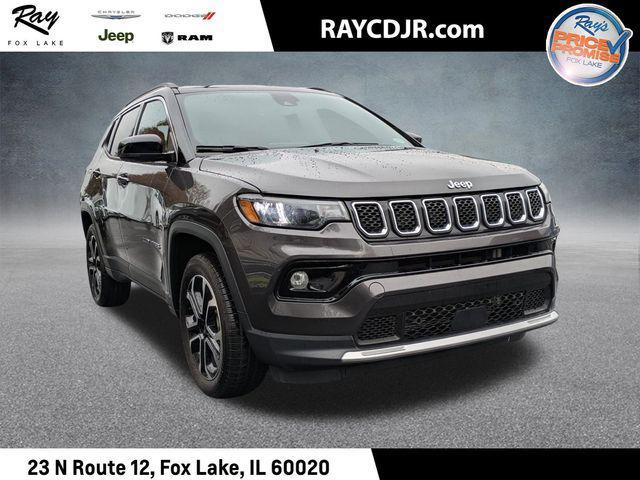 used 2023 Jeep Compass car, priced at $19,855