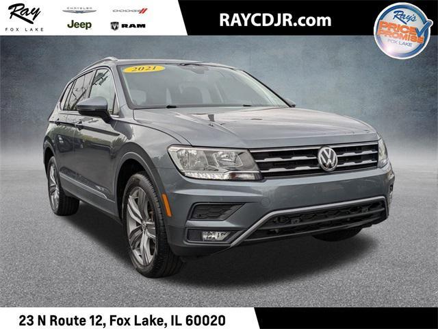used 2021 Volkswagen Tiguan car, priced at $19,588