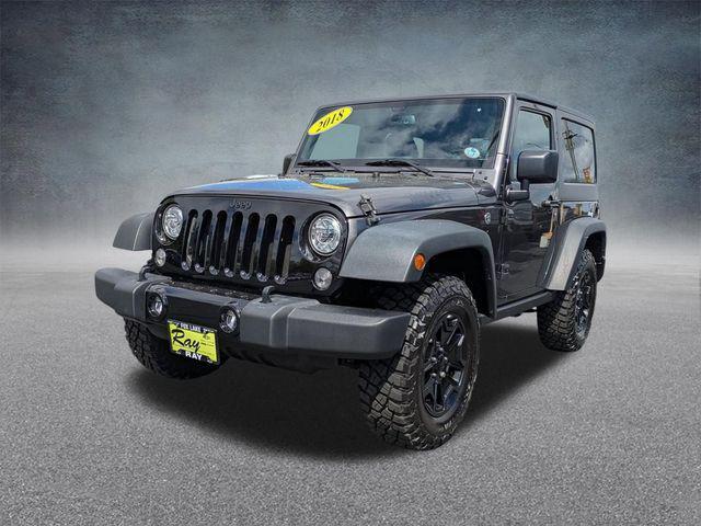 used 2018 Jeep Wrangler JK car, priced at $23,990