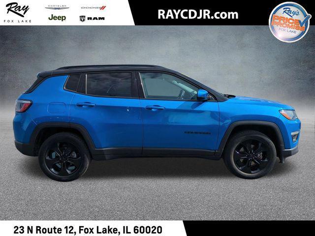 used 2021 Jeep Compass car, priced at $16,990