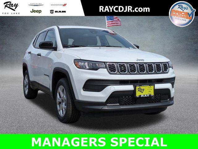 new 2025 Jeep Compass car, priced at $23,497