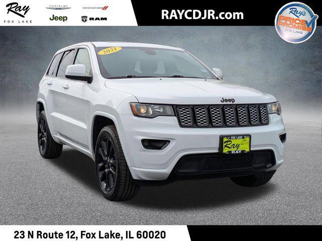used 2021 Jeep Grand Cherokee car, priced at $23,493