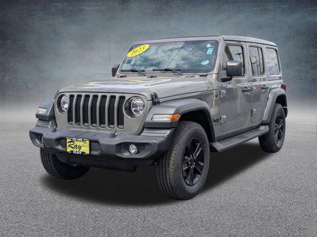 used 2023 Jeep Wrangler car, priced at $34,990