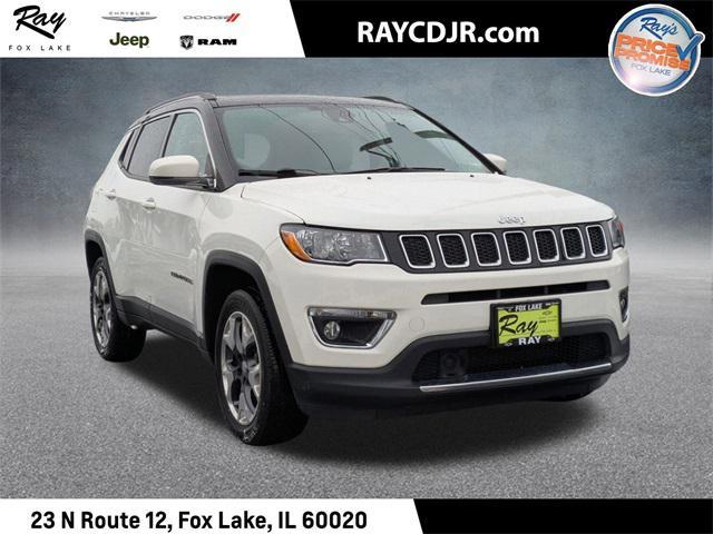 used 2021 Jeep Compass car, priced at $21,290
