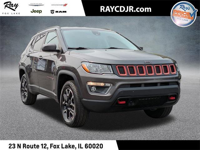 used 2021 Jeep Compass car, priced at $15,990