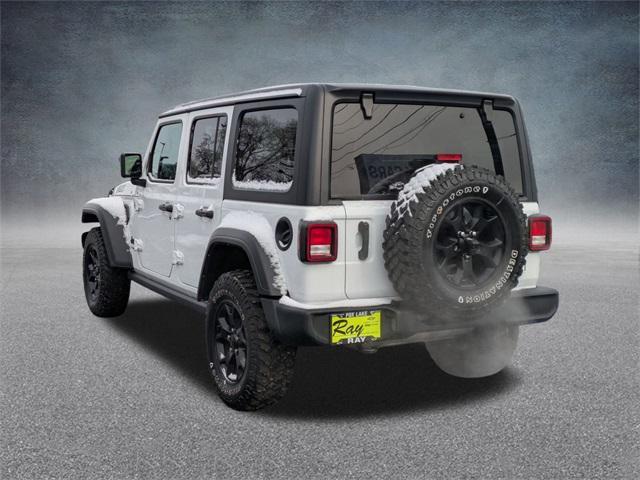 used 2022 Jeep Wrangler car, priced at $21,955