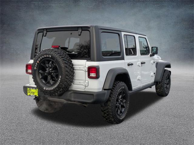 used 2022 Jeep Wrangler car, priced at $21,955
