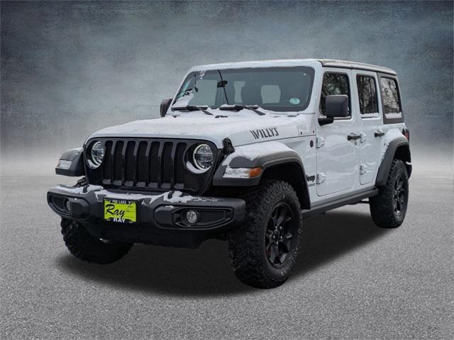 used 2022 Jeep Wrangler car, priced at $21,955