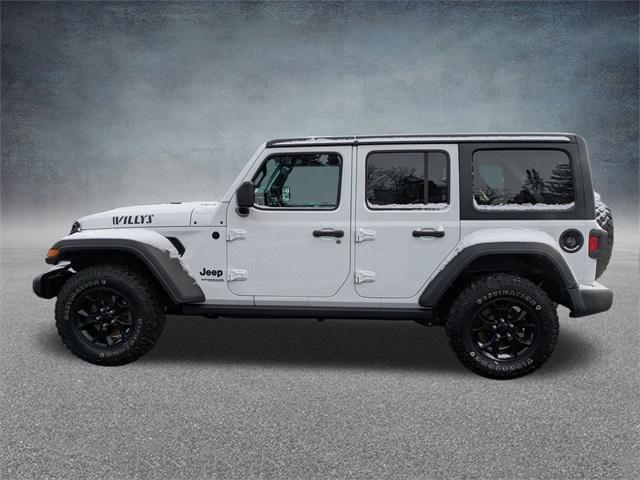 used 2022 Jeep Wrangler car, priced at $21,955