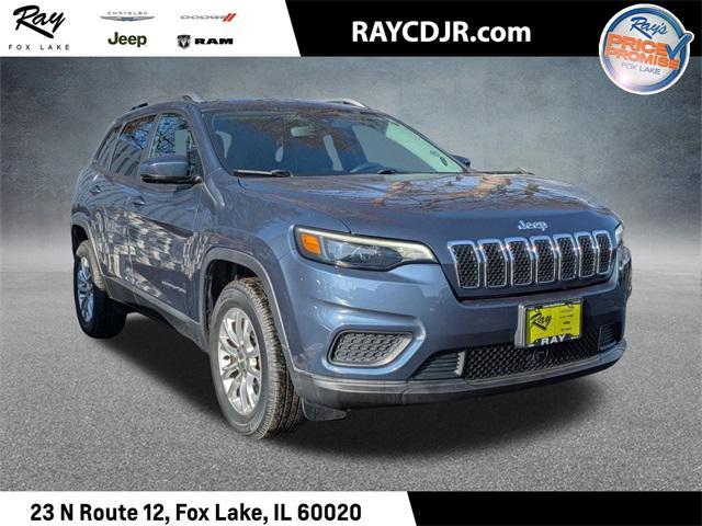 used 2021 Jeep Cherokee car, priced at $19,399
