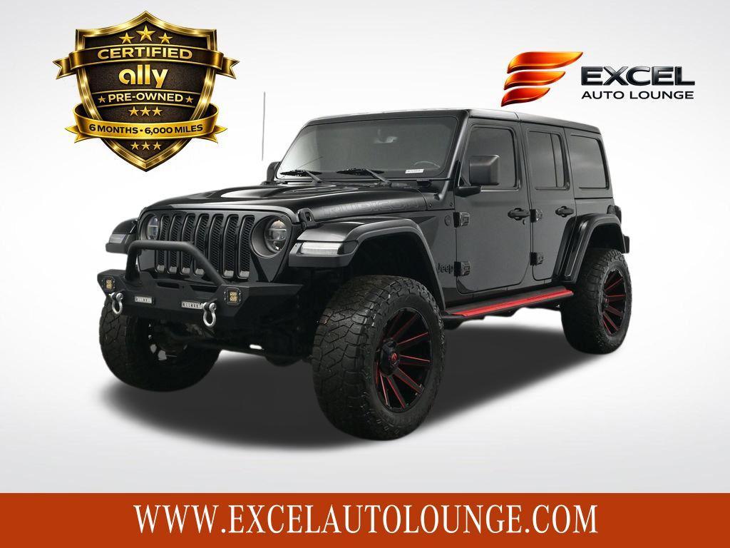 used 2020 Jeep Wrangler Unlimited car, priced at $25,646