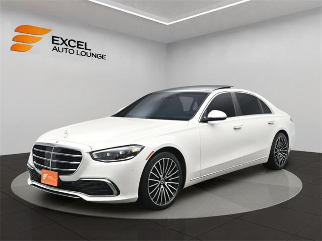 used 2021 Mercedes-Benz S-Class car, priced at $49,990
