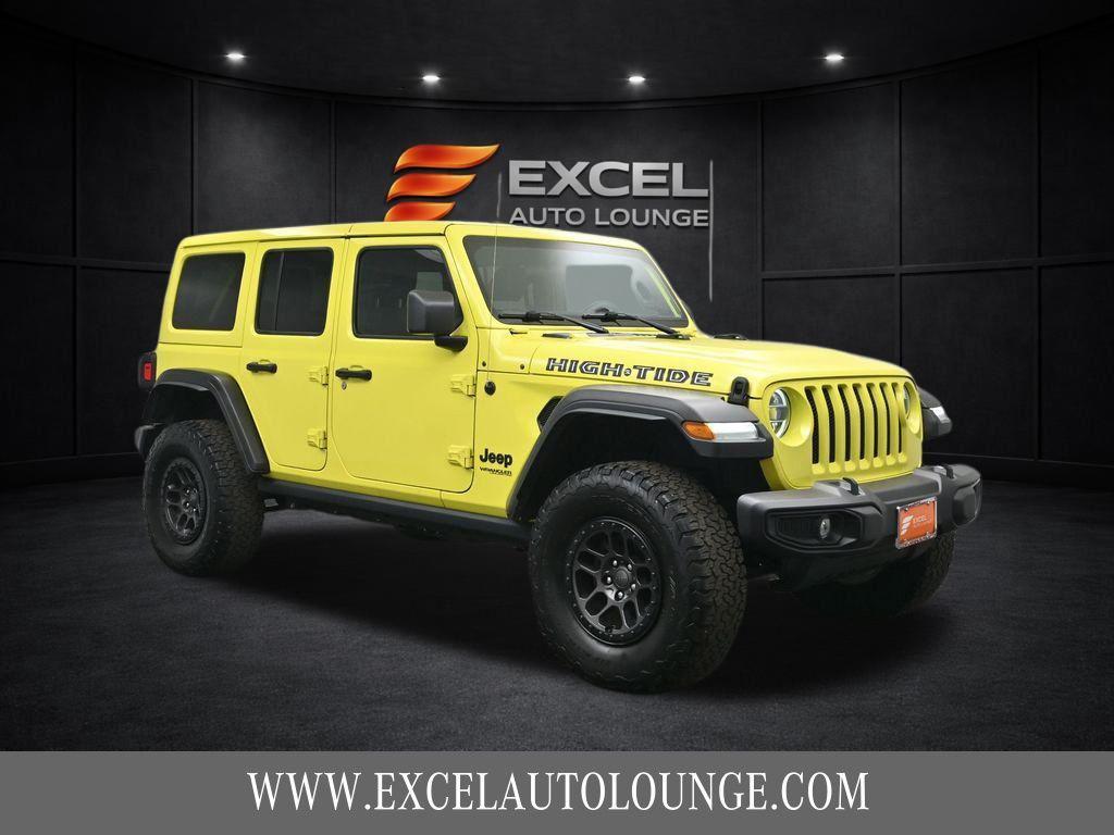 used 2022 Jeep Wrangler Unlimited car, priced at $28,098