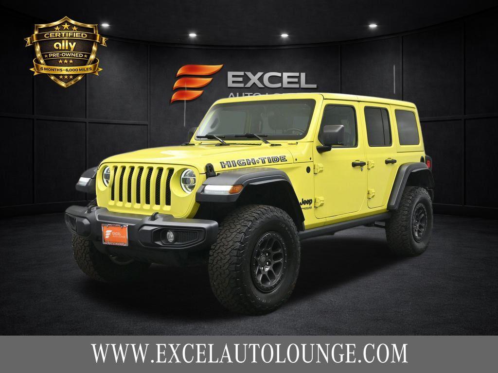 used 2022 Jeep Wrangler Unlimited car, priced at $28,098