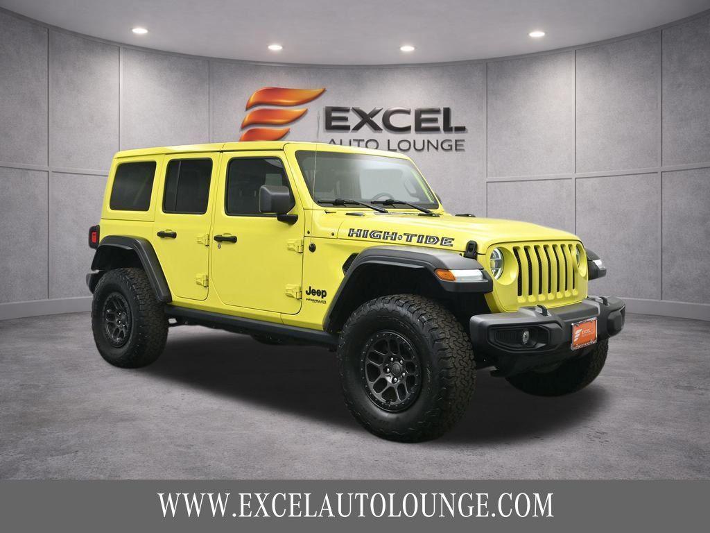 used 2022 Jeep Wrangler Unlimited car, priced at $26,433