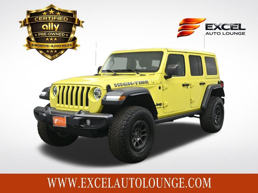 used 2022 Jeep Wrangler Unlimited car, priced at $26,665