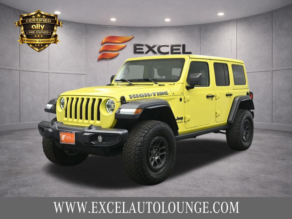used 2022 Jeep Wrangler Unlimited car, priced at $26,433