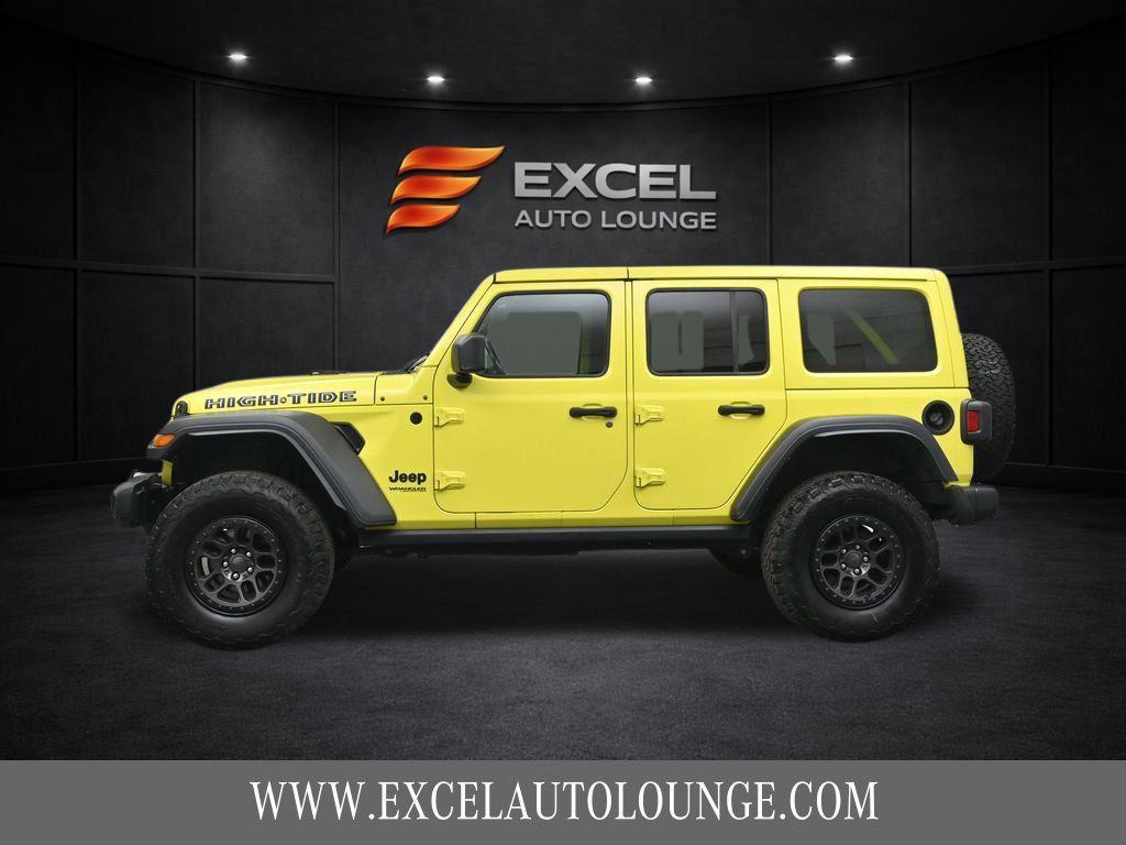 used 2022 Jeep Wrangler Unlimited car, priced at $28,098