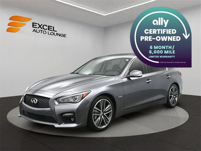 used 2015 INFINITI Q50 Hybrid car, priced at $14,598