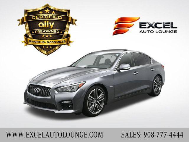 used 2015 INFINITI Q50 Hybrid car, priced at $15,139