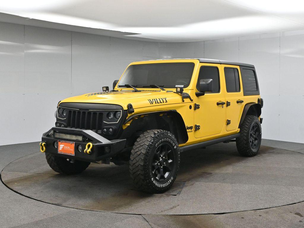 used 2021 Jeep Wrangler Unlimited car, priced at $24,295