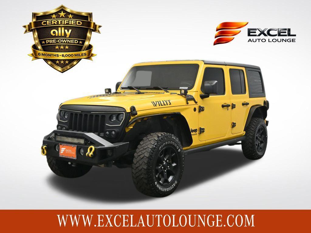 used 2021 Jeep Wrangler Unlimited car, priced at $24,790