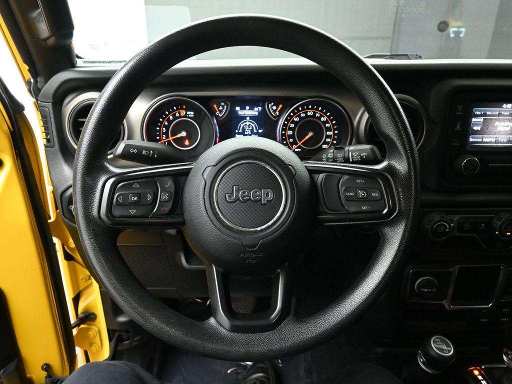 used 2021 Jeep Wrangler Unlimited car, priced at $24,295