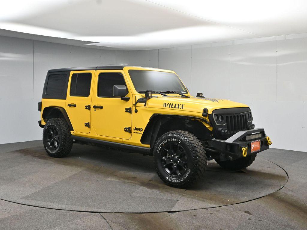 used 2021 Jeep Wrangler Unlimited car, priced at $24,295