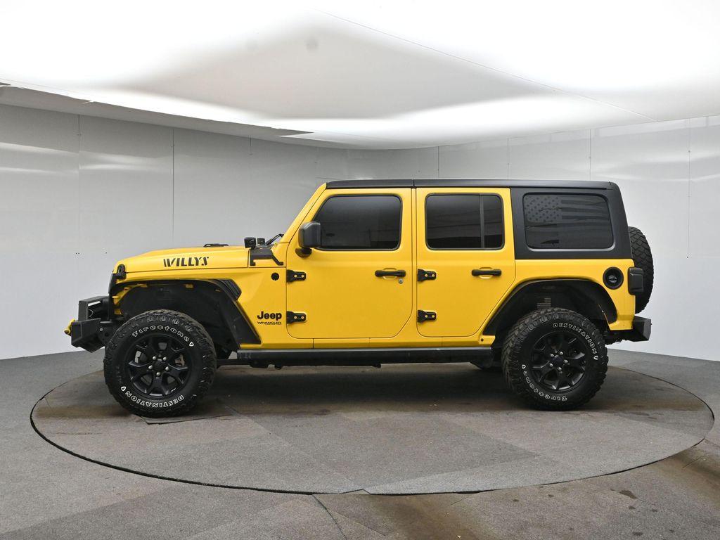 used 2021 Jeep Wrangler Unlimited car, priced at $24,295