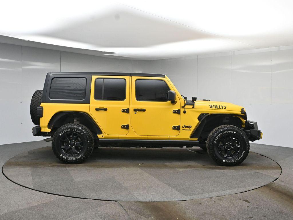 used 2021 Jeep Wrangler Unlimited car, priced at $24,295