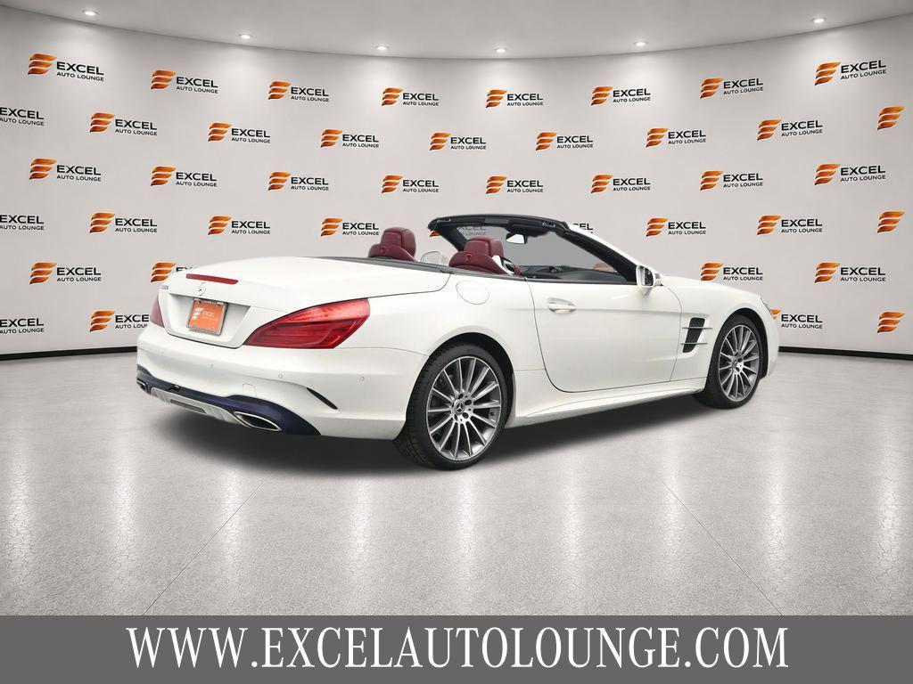 used 2018 Mercedes-Benz SL 550 car, priced at $33,750