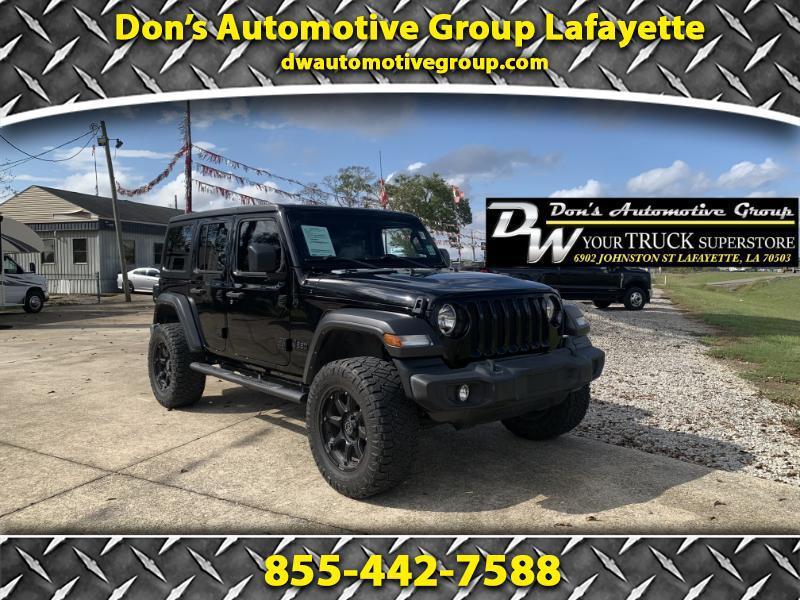 used 2022 Jeep Wrangler Unlimited car, priced at $26,835