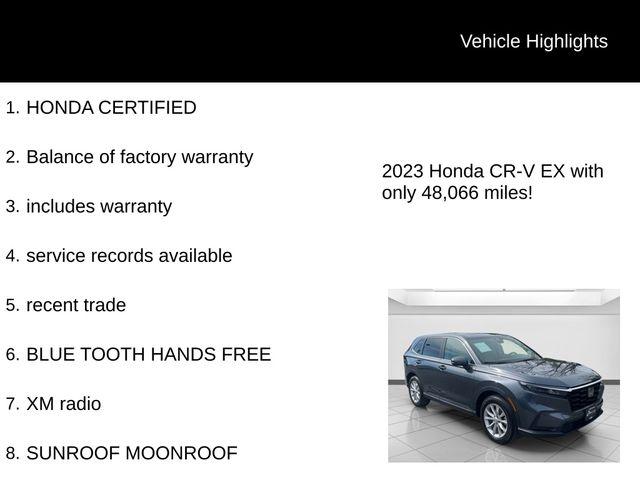 used 2023 Honda CR-V car, priced at $29,504