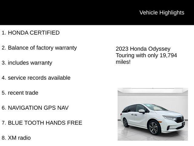 used 2023 Honda Odyssey car, priced at $36,121