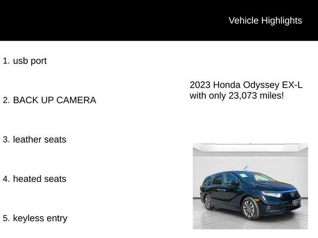 used 2023 Honda Odyssey car, priced at $34,388