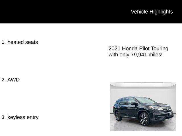 used 2021 Honda Pilot car, priced at $25,993