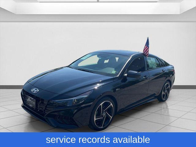 used 2023 Hyundai Elantra car, priced at $22,199