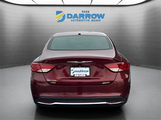 used 2015 Chrysler 200 car, priced at $6,745