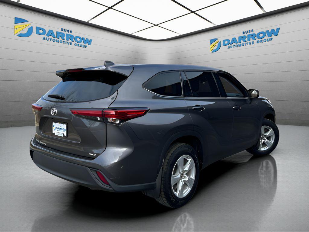 used 2021 Toyota Highlander car, priced at $25,115