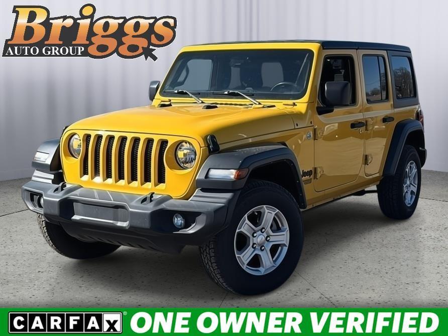 used 2021 Jeep Wrangler Unlimited car, priced at $26,900