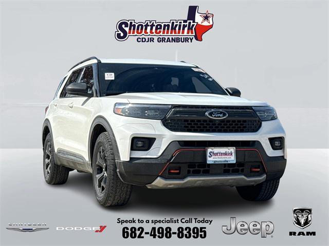 used 2022 Ford Explorer car, priced at $32,890