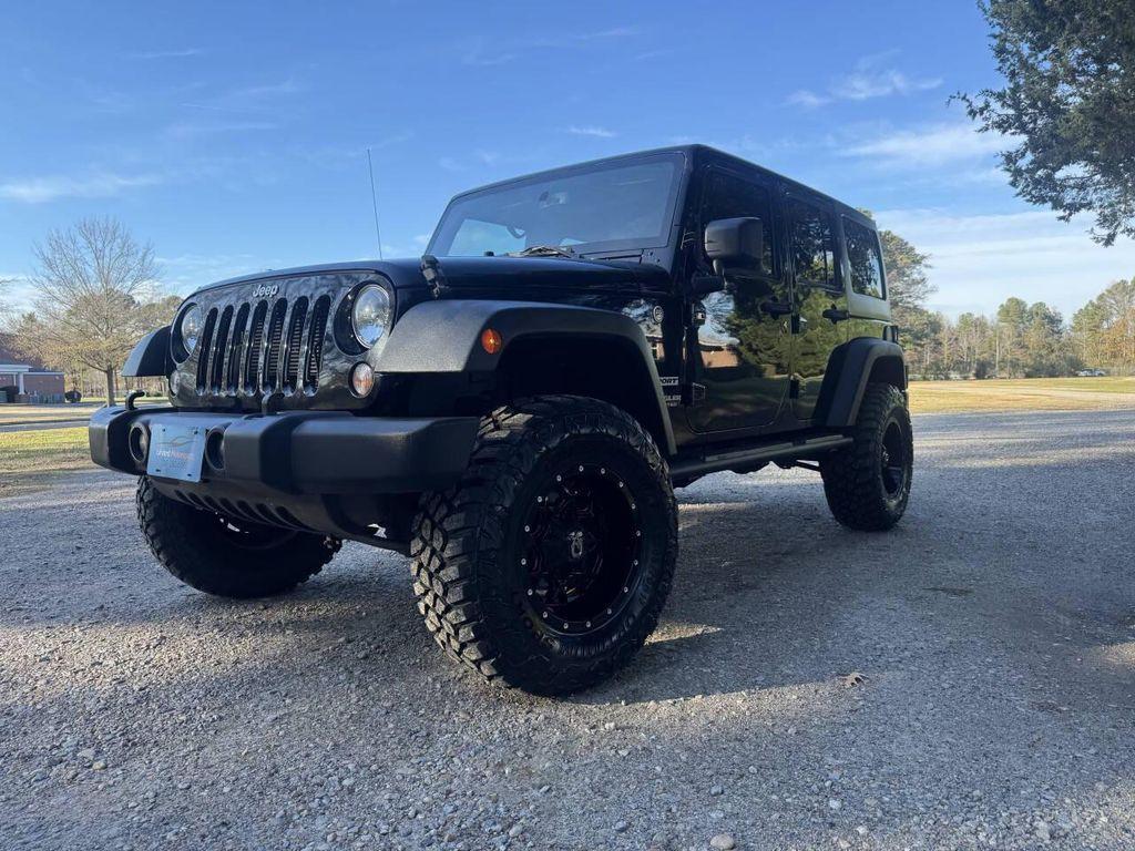 used 2016 Jeep Wrangler Unlimited car, priced at $14,700