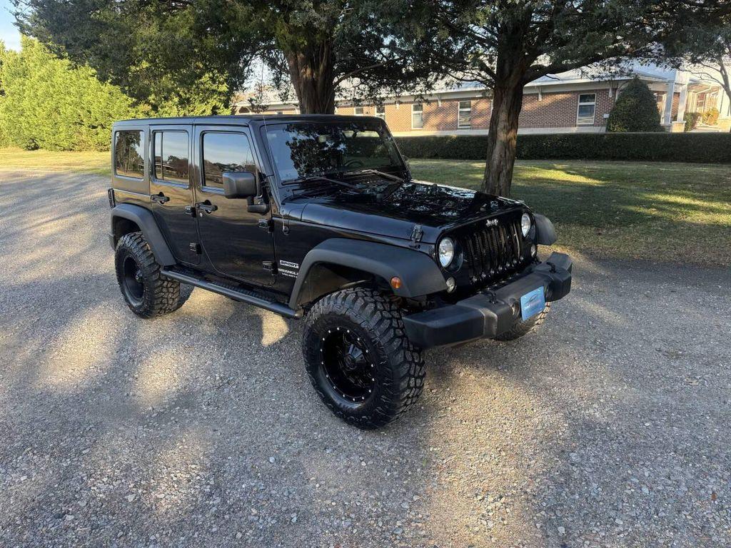 used 2016 Jeep Wrangler Unlimited car, priced at $14,700