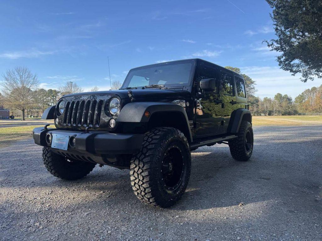 used 2016 Jeep Wrangler Unlimited car, priced at $14,700