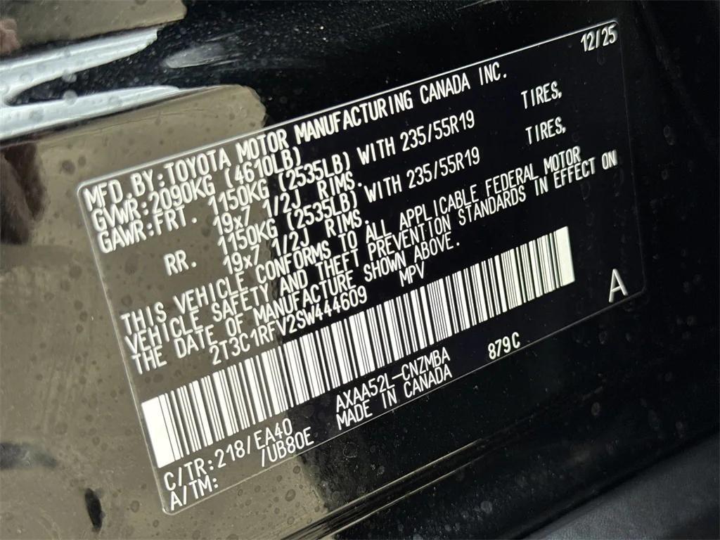 new 2025 Toyota RAV4 car, priced at $36,150