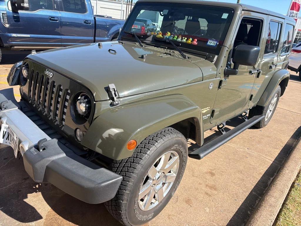 used 2015 Jeep Wrangler Unlimited car, priced at $17,891